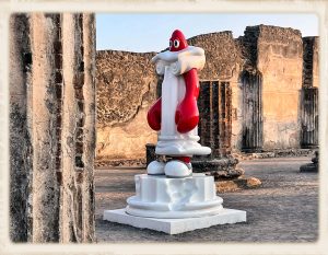 Al Parco archeologico di Pompei la ‘pop mythology’ di Philip Colbert